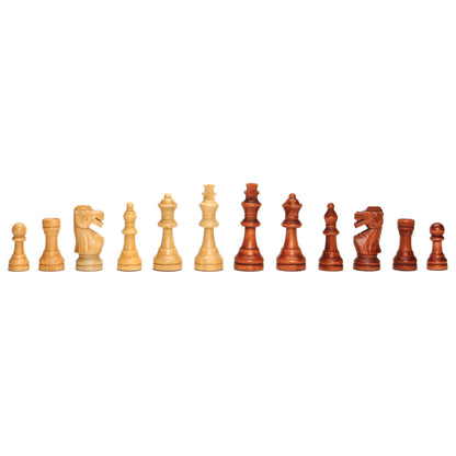 WE Games Staunton Wooden Weighted Chess Pieces, 3.75 in. King