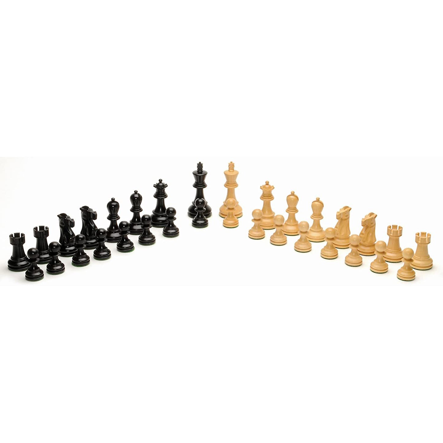 Jacques Style Chess Pieces, Weighted, 3.65 in. King
