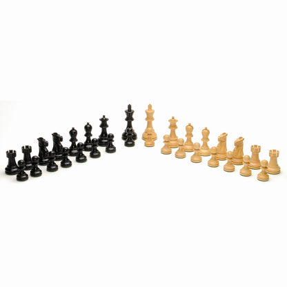 WE Games Jacques Chess Pieces - Weighted with 3.75 in. King