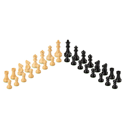Bobby Fischer Ultimate Chess Set - Wenge & Sycamore - Beveled Edge