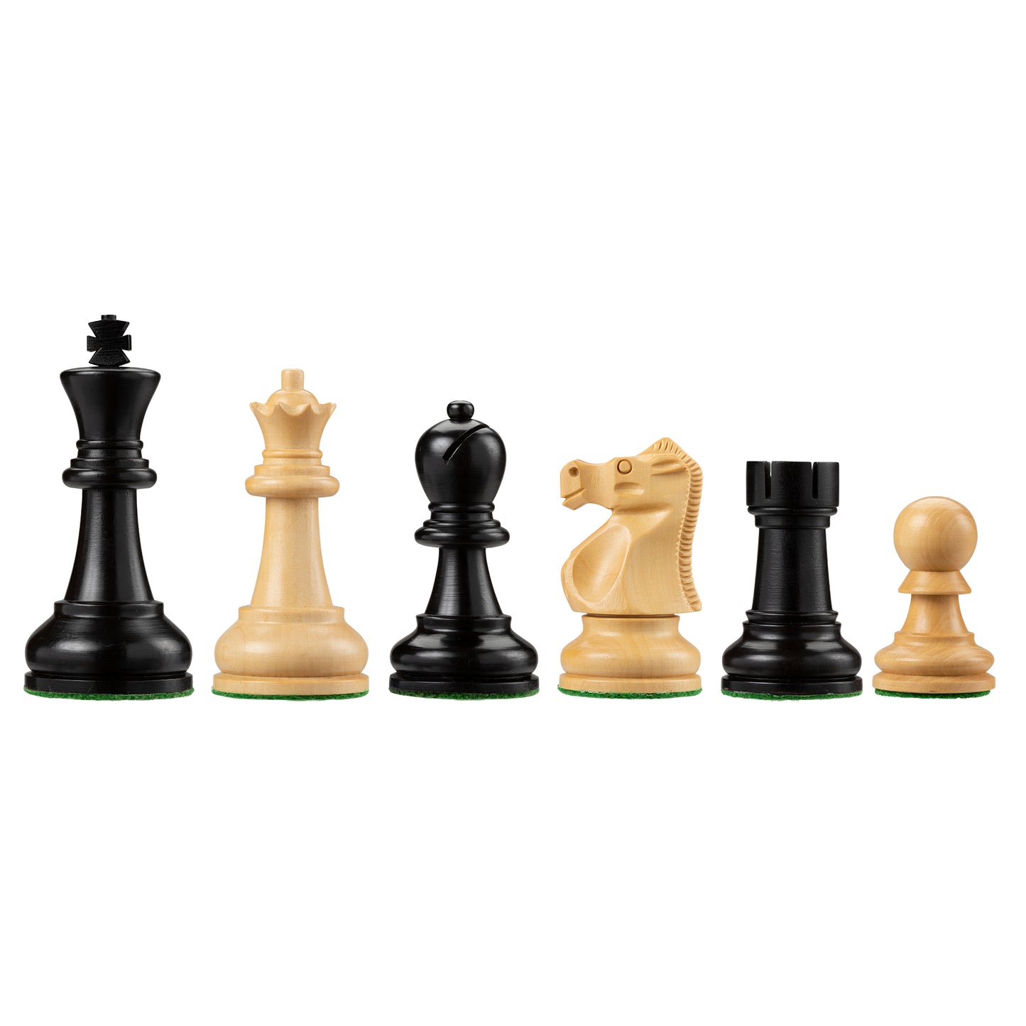 Bobby Fischer Ultimate Chess Set - Wenge & Sycamore - Beveled Edge