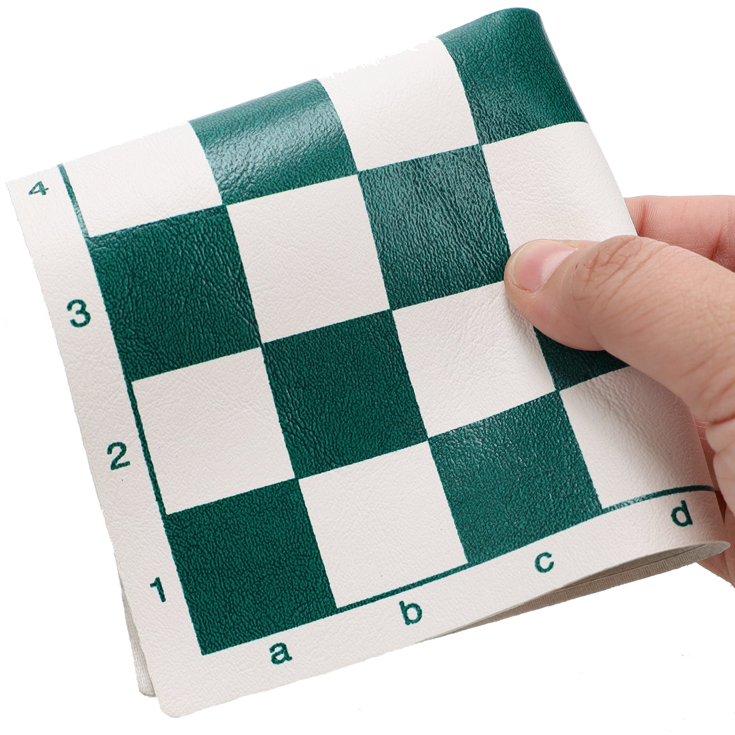 WE Games Roll Up Vinyl Chess Board - 8 in.