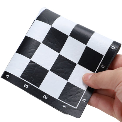 WE Games Roll Up Vinyl Chess Board - 8 in.