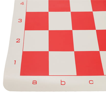 WE Games Best Value Tournament Chess Set - Plastic Staunton Chess Pieces and Roll-Up Vinyl Chess Board