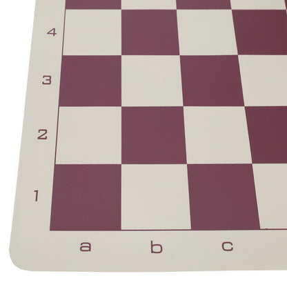 WE Games Tournament Roll Up Vinyl Chess Board - 20 inches