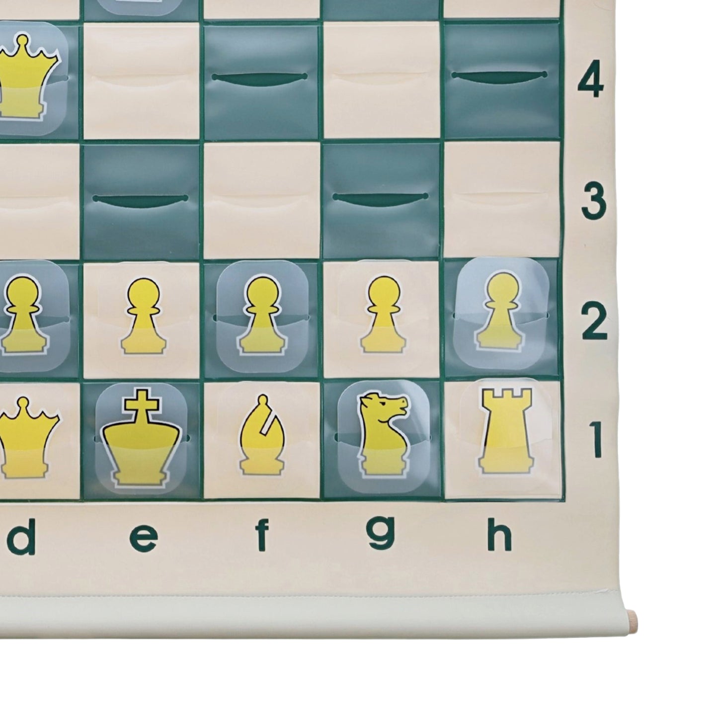 WE Games Chess Teaching Demonstration Board, Pieces Included, 27 in.