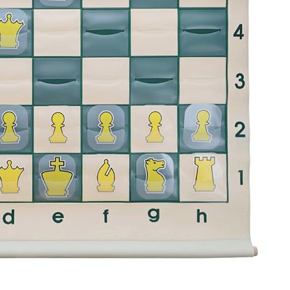 WE Games Chess Teaching Demonstration Board, Pieces Included, 27 in.
