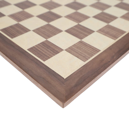 WE Games Medieval Themed Chess Set - 15 in. Wood Board, 2.185 in. King