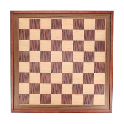 WE Games Wood Laminate Chess Board with Storage Drawers