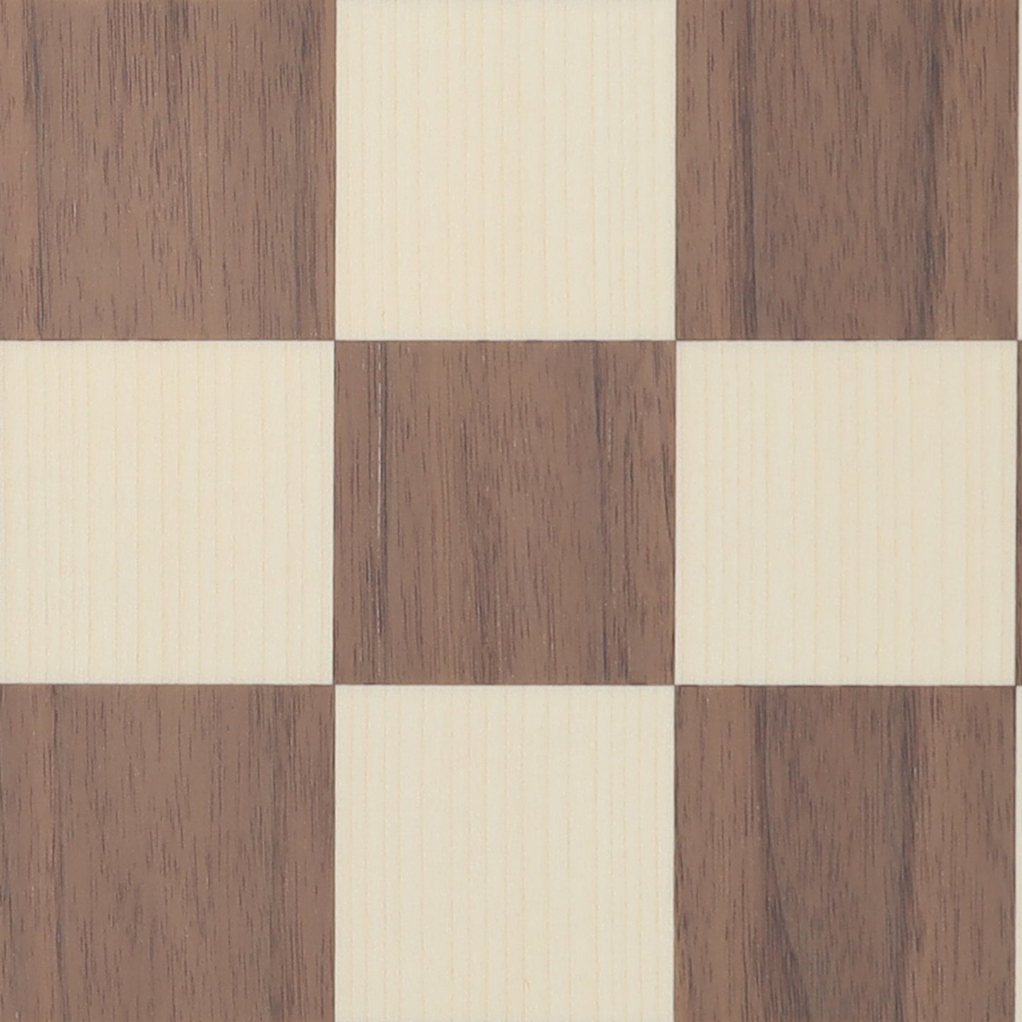 WE Games Deluxe Walnut and Sycamore Wooden Chess Board - 21.75 inches