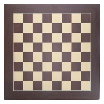 Bobby Fischer Metal Ultimate Chess Set, Wood Board 21.75 in., 3.6 in. King