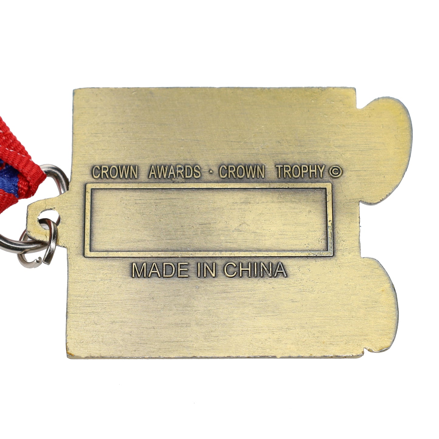 Square Chess Medals - with neck ribbon - Gold, Silver, and Bronze