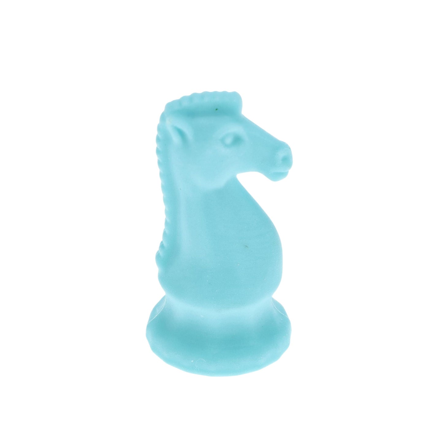WE Games Blue Knight Chess Erasers - Bulk Pack of 30