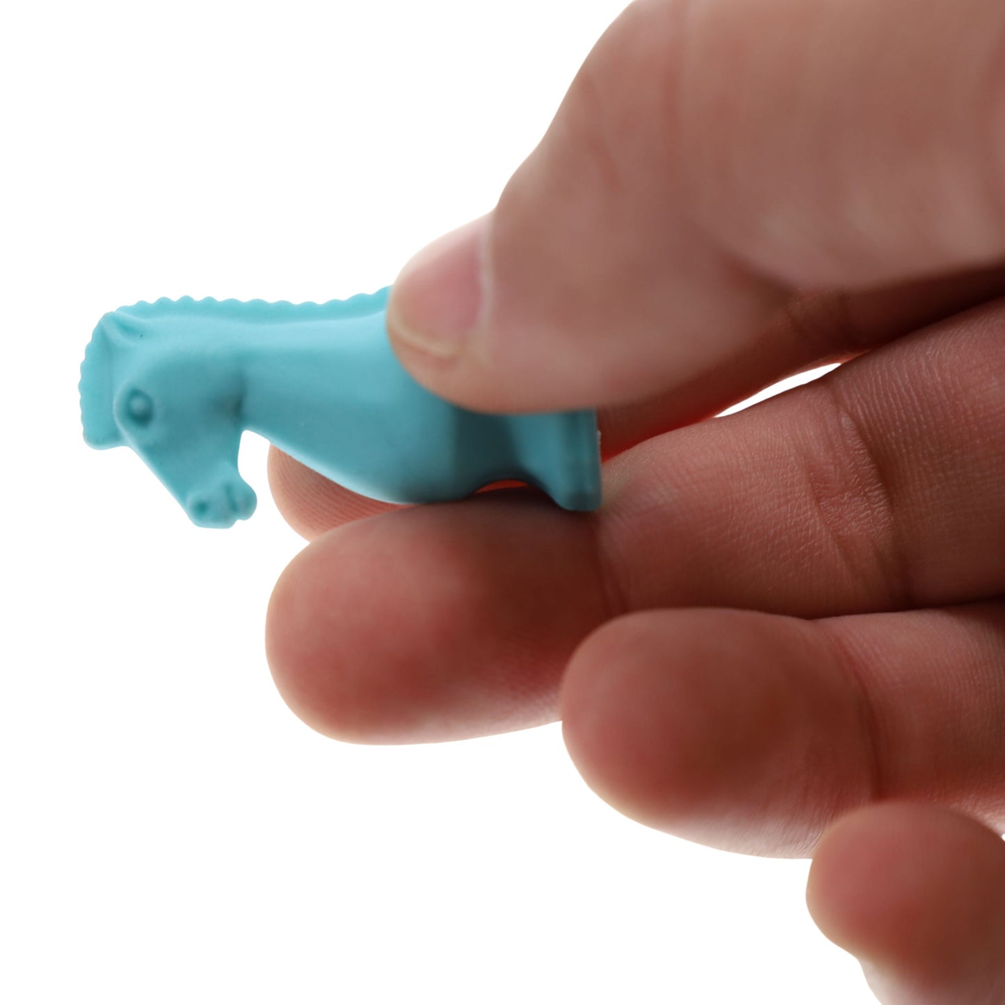 WE Games Blue Knight Chess Erasers - Bulk Pack of 30