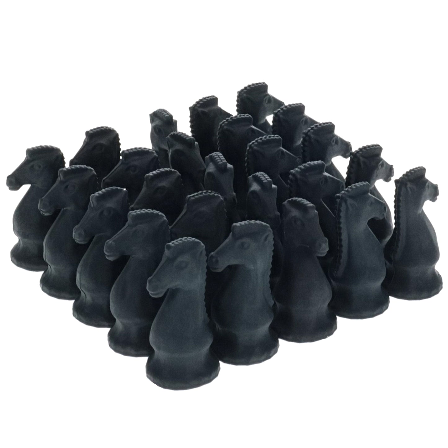 WE Games Chess Knight Erasers (Pack of 25) - Assorted Colors