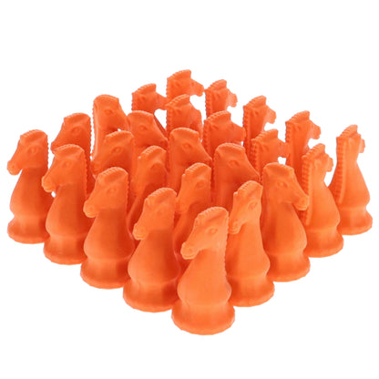 WE Games Chess Knight Erasers (Pack of 25) - Assorted Colors