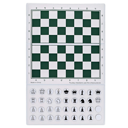 WE Games Mini Magnetic Pocket Chess Set Travel Trifold 6 in.