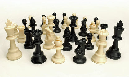 WE Games Tournament Chess Pack, Rollup Board, Tote, Staunton King 3.75 in.