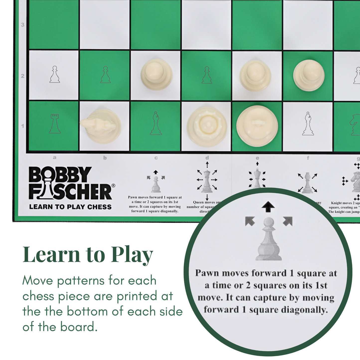 Bobby Fischer Learn to Play Chess