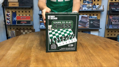 Bobby Fischer Learn to Play Chess Set Board Game