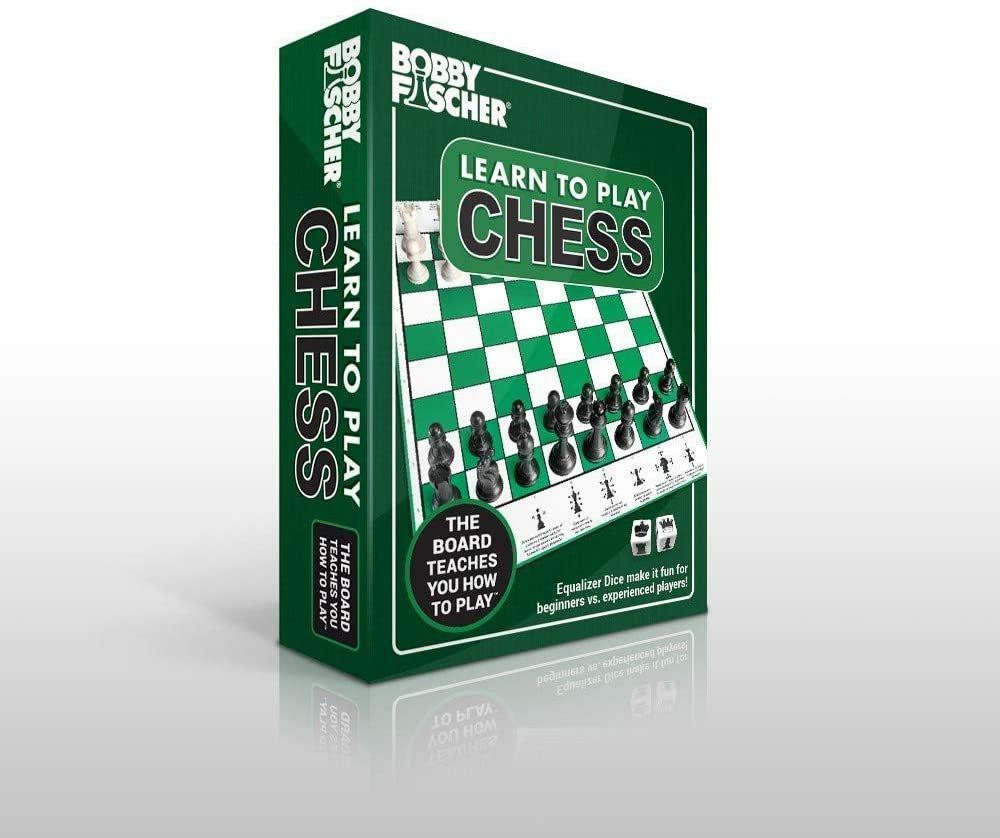 Bobby Fischer Learn to Play Chess Set Board Game