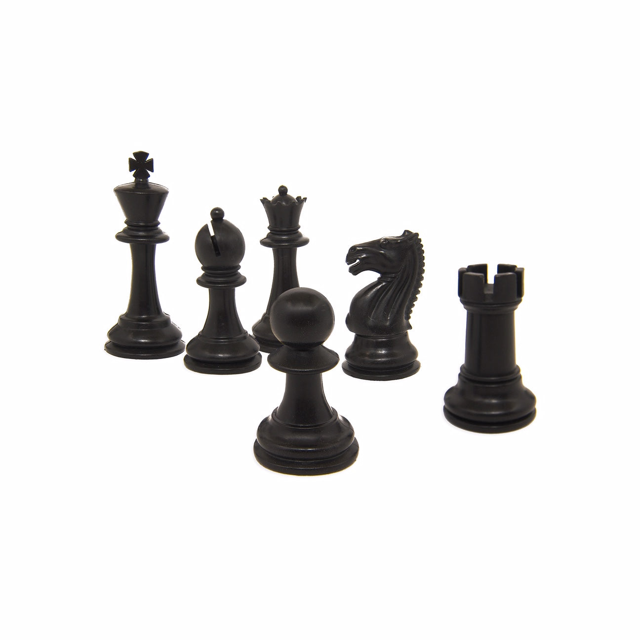 WE Games Best Value Tournament Chess Set - 20 inch Vinyl Chessboard, Staunton Chessmen with 3.75 inch King, Bag and Instruction Manual