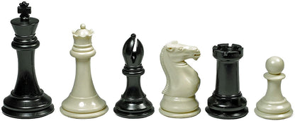 WE Games Ultimate Tournament Chess Set with Vinyl Chess Mat, Canvas Bag & Super Triple Weighted Chessmen with 4" King