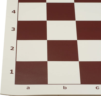 WE Games Ultimate Tournament Chess Set with Vinyl Chess Mat, Canvas Bag & Super Triple Weighted Chessmen with 4" King