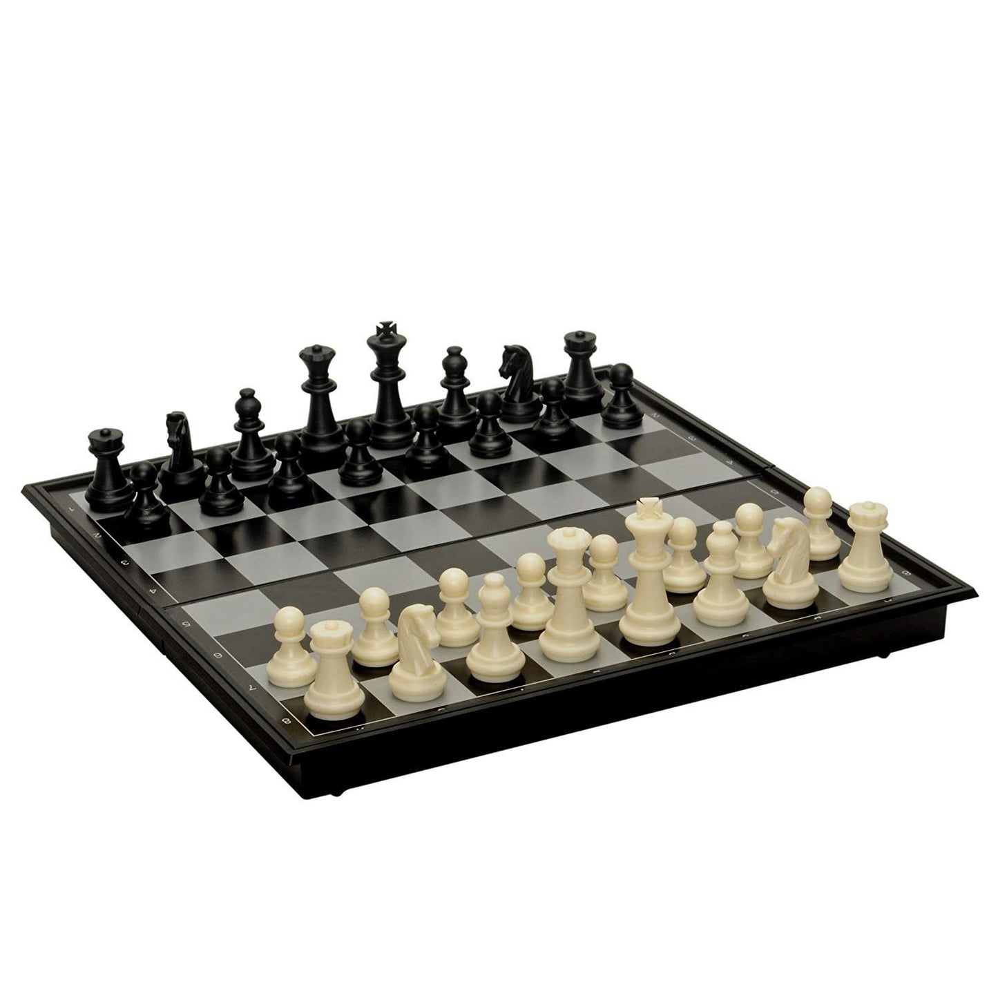 WE Games Travel Magnetic Folding Chess Set