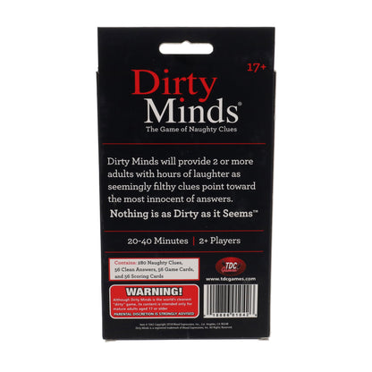 TDC Games Travel Dirty Minds Adult Party Card Game