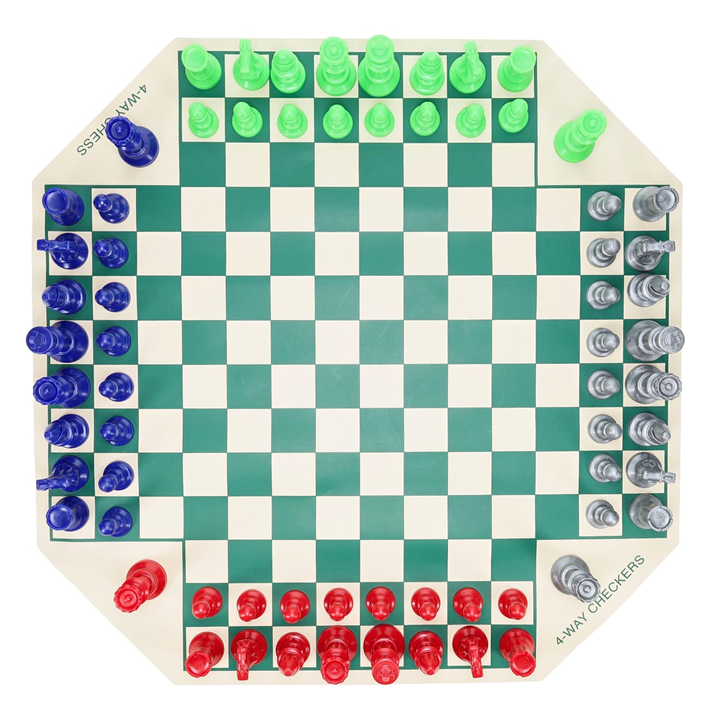 4 Way Chess Set, 3.75 in. King