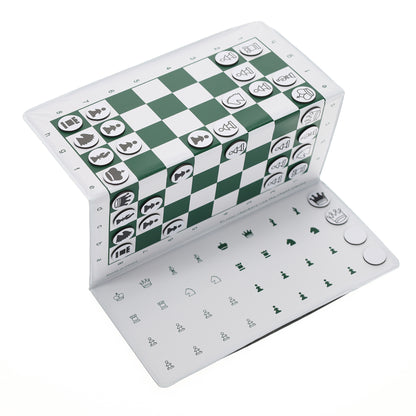 Mini Magnetic Pocket Chess Set - Travel Trifold, 8 in.