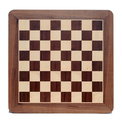 Grand Staunton Chess Set & Wooden Box – Tournament Size Weighted Pieces & Walnut Board – 19 in.