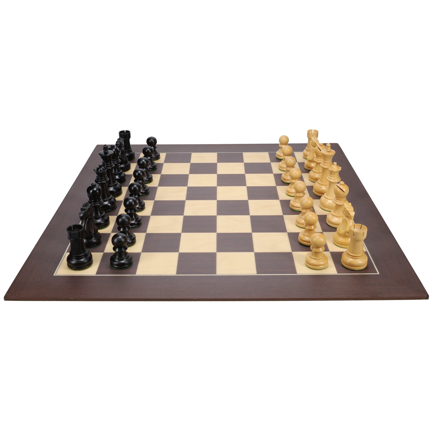 Bobby Fischer Ultimate Chess Set with Wooden Board 21.75 in., 3.75 in. King