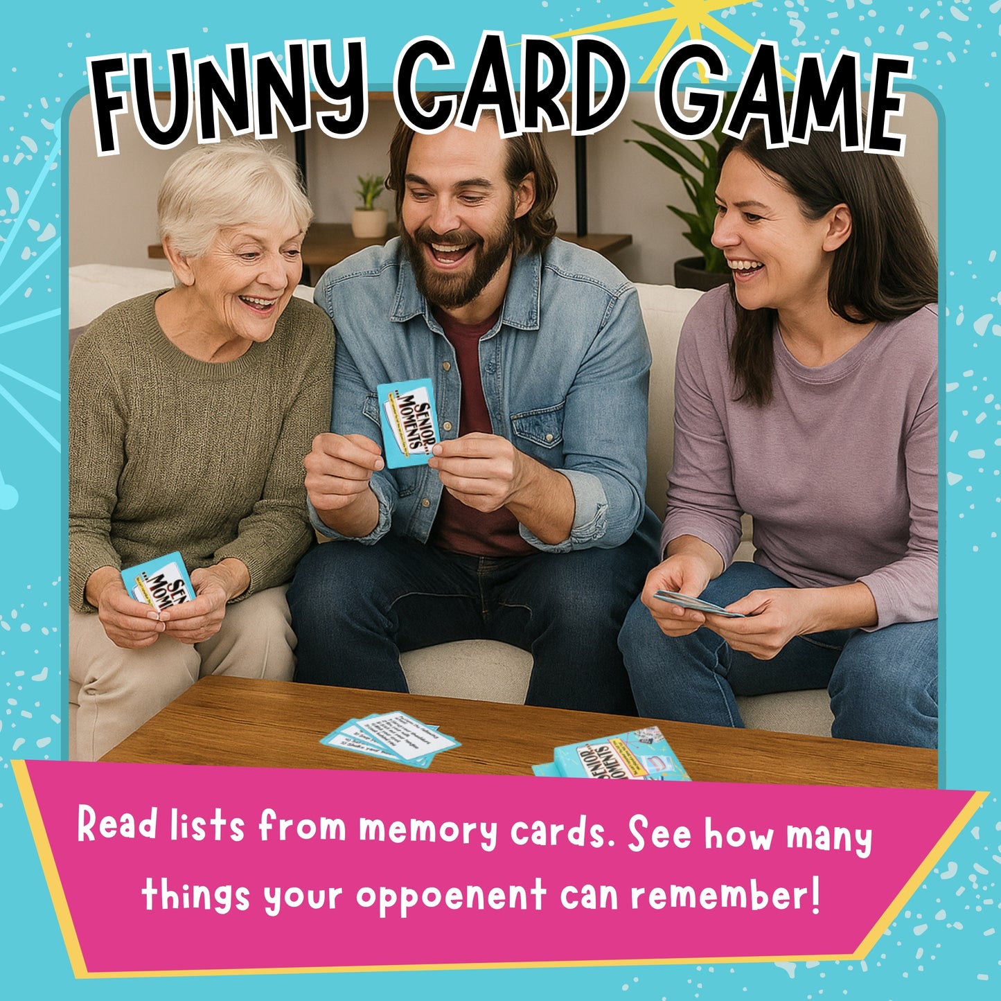 TDC Games Senior Moments Card Game