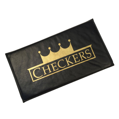 WE Games Travel Magnetic Checkbook Checkers - Trifold 5.75 in.