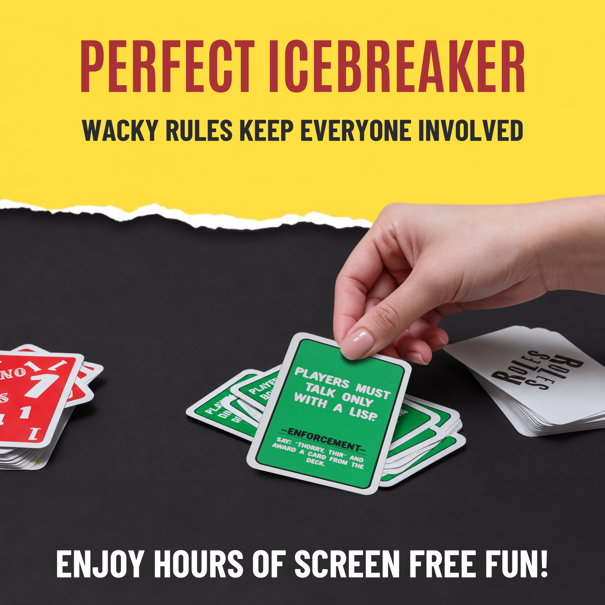 The Chaos Card Game of Everchanging Rules