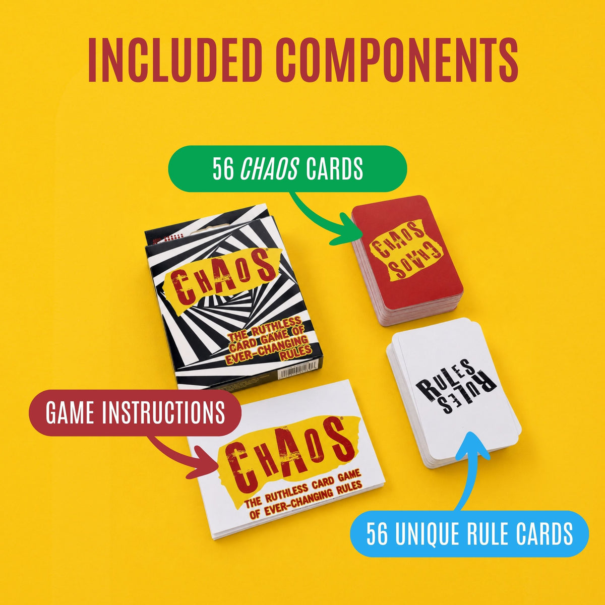 The Chaos Card Game of Everchanging Rules
