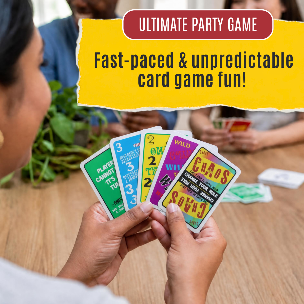 The Chaos Card Game of Everchanging Rules