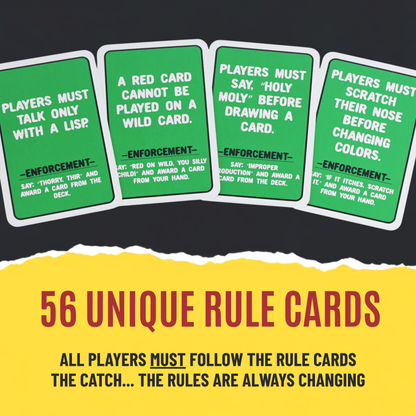 The Chaos Card Game of Everchanging Rules