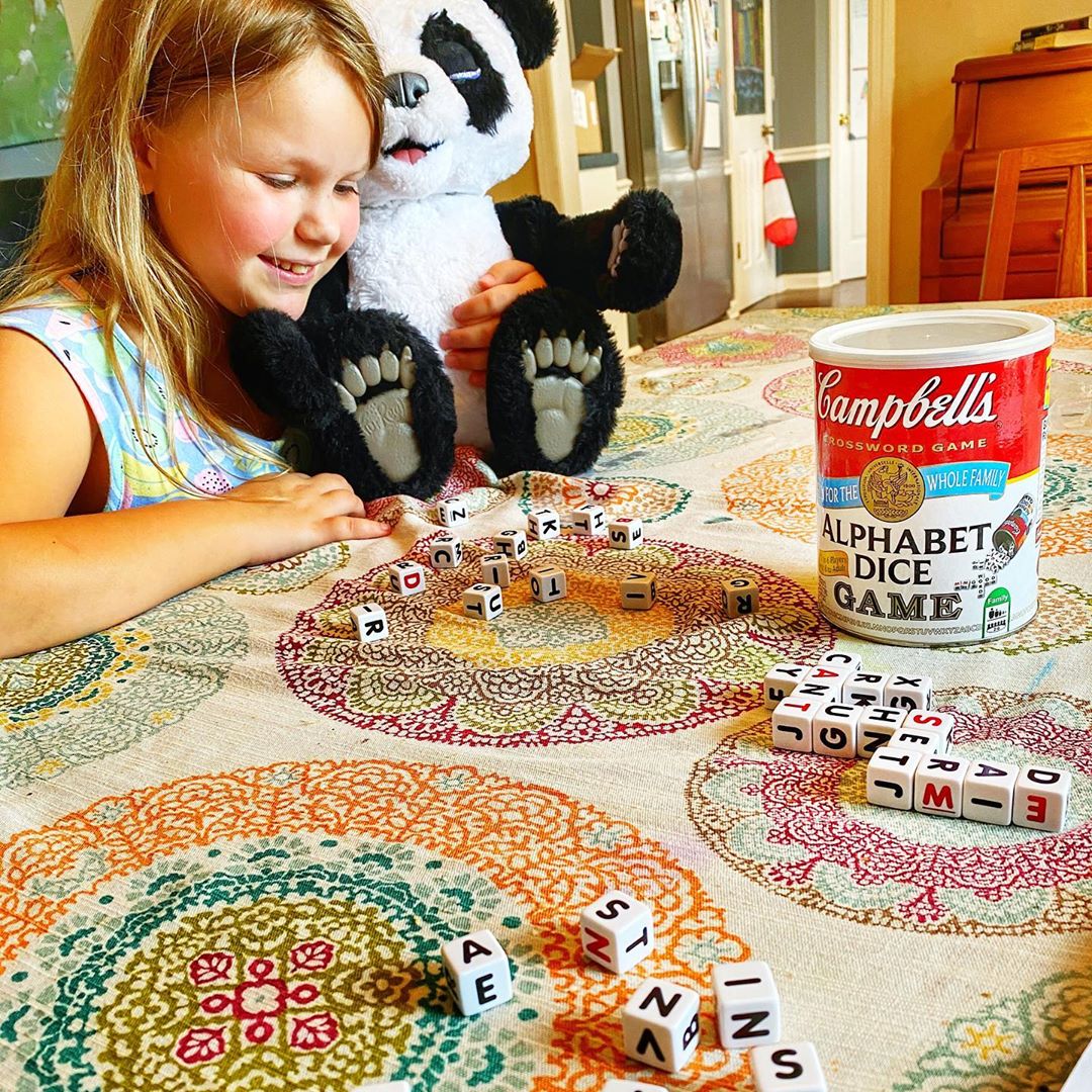 TDC Games Campbell's Alphabet Dice Word Game