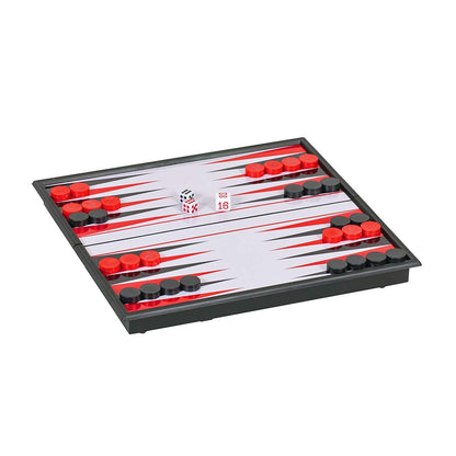 WE Games Magnetic 3-in-1 Combination Game Travel Set - 8 inches