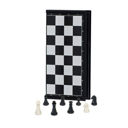 WE Games Magnetic 3-in-1 Combination Game Travel Set - 8 inches