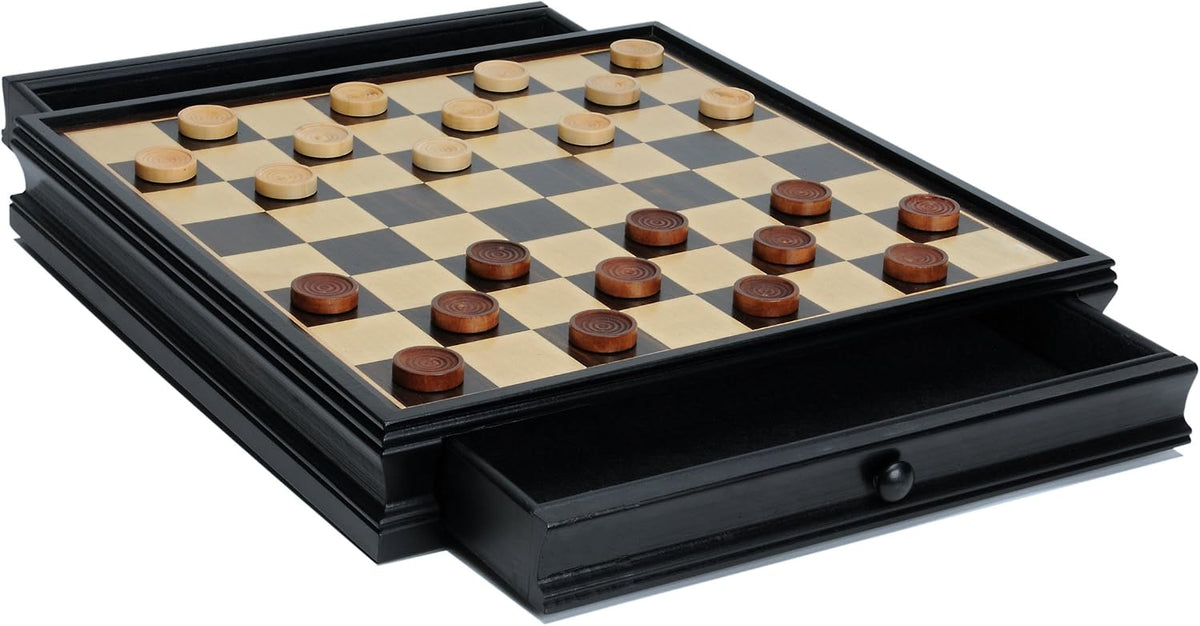 Russian Style Chess & Checkers Game Set - 15 in.