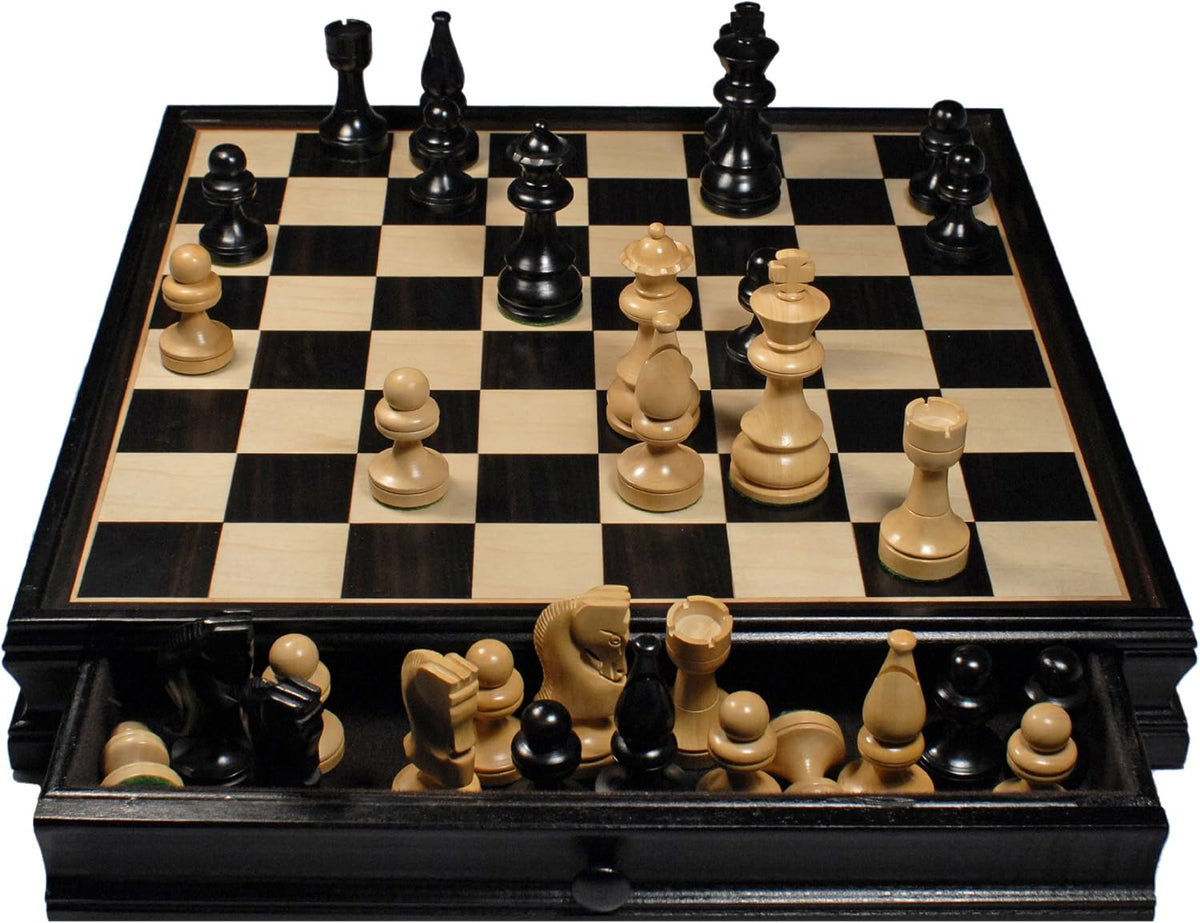 Russian Style Chess & Checkers Game Set - 15 in.