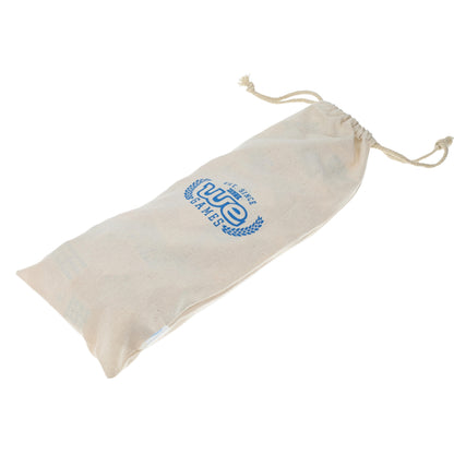WE Games Cribbage Board Cloth Storage Bag with Drawstring - 18 x 6 inches when flat