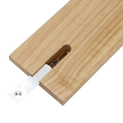 WE Games Classic Cribbage Set - Solid Wood Continuous 2 Track Board with Metal Pegs