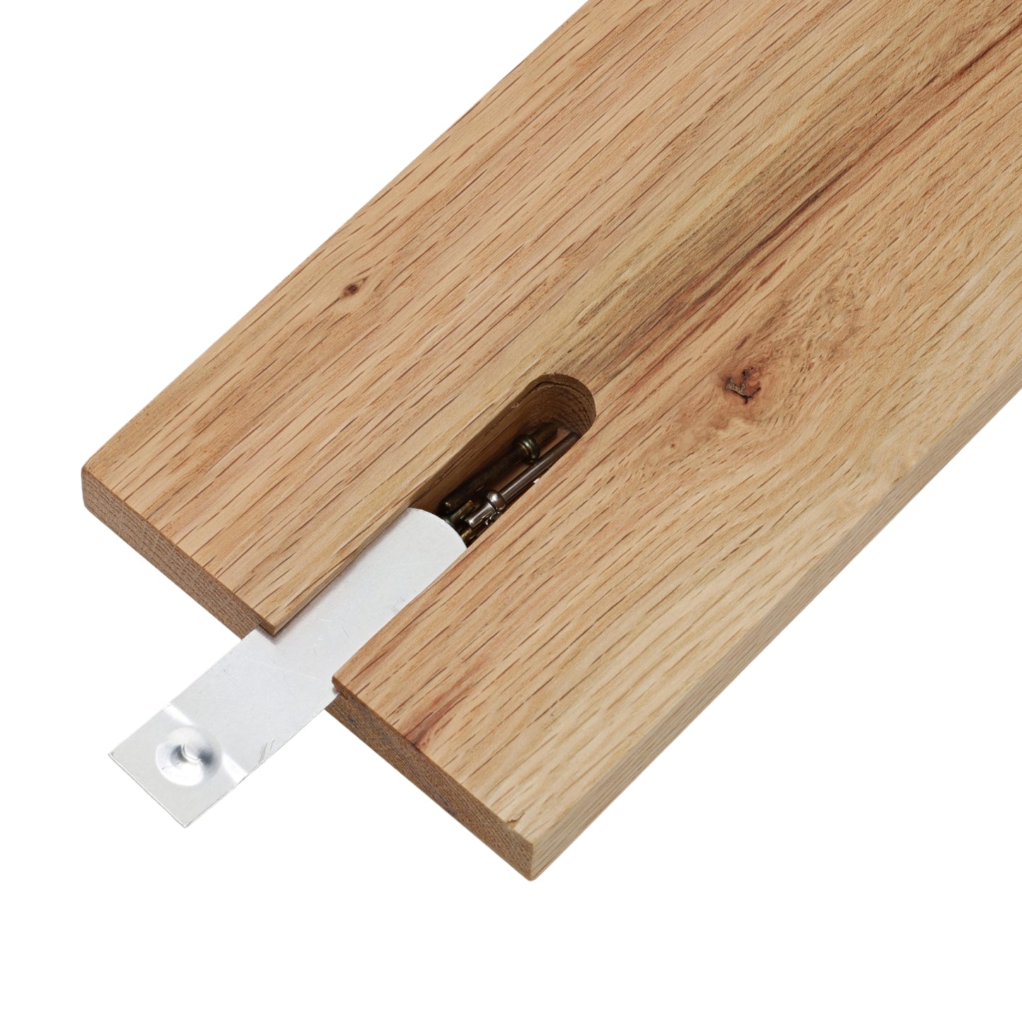 WE Games Classic Cribbage Set - Solid Wood Continuous 2 Track Board with Metal Pegs