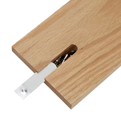 WE Games Classic Cribbage Set - Solid Wood Continuous 3 Track Board with Metal Pegs