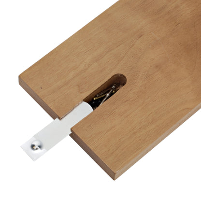 WE Games Classic Cribbage Set - Solid Wood Continuous 3 Track Board with Metal Pegs